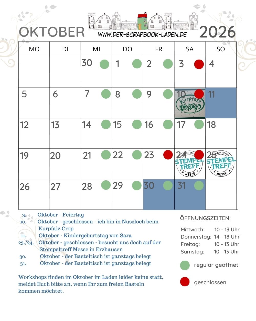 Öffnungszeiten