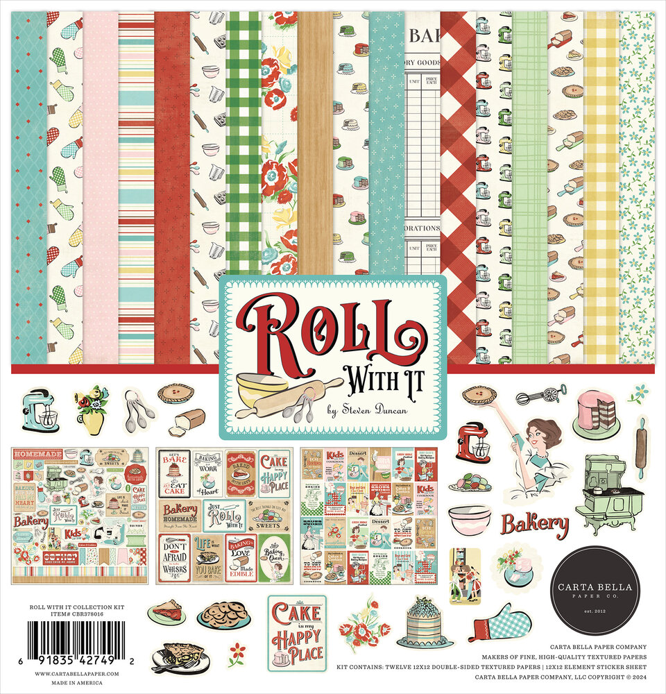 Roll with it - Collection Paper Pack von Carta Bel - zum Schließen ins Bild klicken