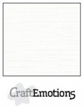 Leinenkarton - weiß von Craft Emotions