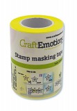 CraftEmotions Stamping Maskiertape 6 cm - 7,5 mete