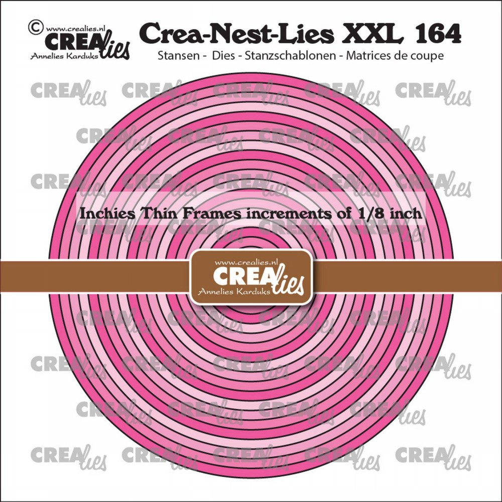 Crealies Crea-Nest-Lies XXL Inchies Circles Thin - zum Schließen ins Bild klicken