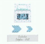 CD Buchecken - Baby Blau matt - 8 Stück CD Buchecken - Baby Blau matt - 8 Stück