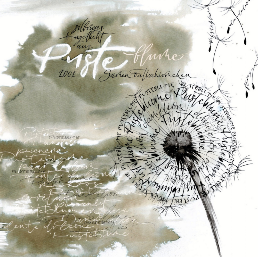 CD Designpapier - Pusteblume II - zum Schließen ins Bild klicken