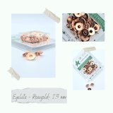 CD Breite Eyelets - rosegold