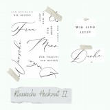CD Stempelset - Klassische Hochzeit II CD Stempelset - Klassische Hochzeit II