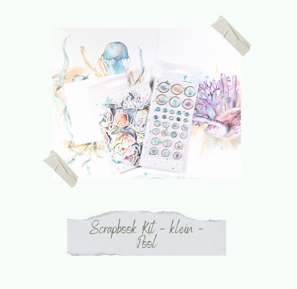 CD Scrapbook Kit klein - Pool - Layoutliebe