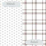 CD Designpapier - Schokolade - Blumen und Karomust CD Designpapier - Schokolade - Blumen und Karomust