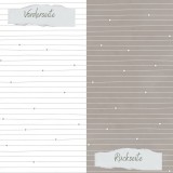 CD Designpapier Basic Taupe - Doodle Linien mit H CD Designpapier Basic Taupe - Doodle Linien mit H
