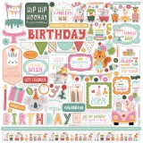 A Birthday Wish Girl - Element Sticker 30,5x30,5 c - zum Schließen ins Bild klicken