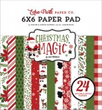 Christmas Magic - paper pad 15,2x15,2 cm