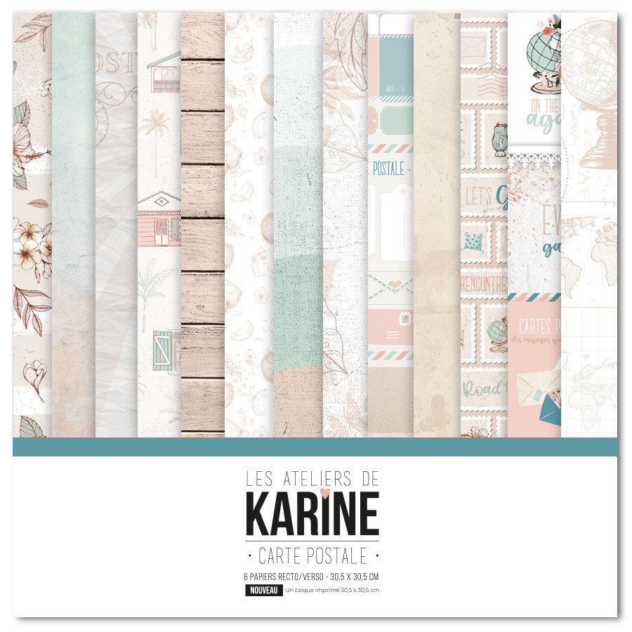 Carte Postale Collection - Les Ateliers de Karine - zum Schließen ins Bild klicken