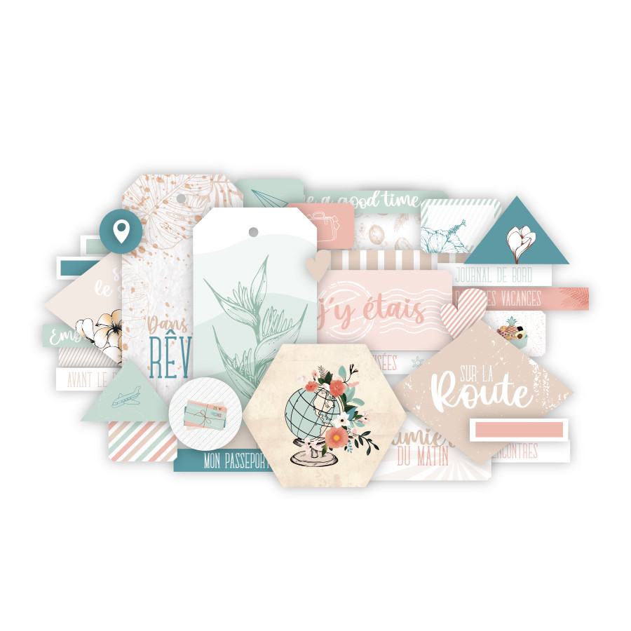 Carte Postale - Die Cuts von Les Ateliers de Karin