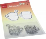 Marianne D Clear Stamp & die Hettys Hot Drinks