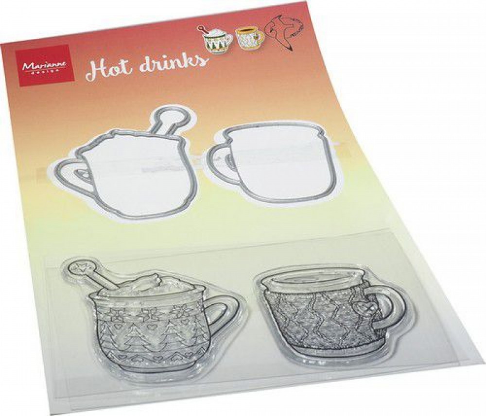 Marianne D Clear Stamp & die Hettys Hot Drinks - zum Schließen ins Bild klicken