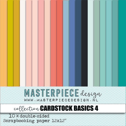 Masterpiece Cardstock Basics #4 30,5x30,5 cm