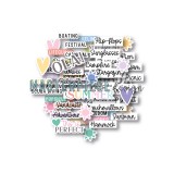 Masterpiece Die-Cuts sunny summer stories Text