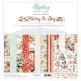 merry & Joy paper set 30,5x30,5 cm von Mintay