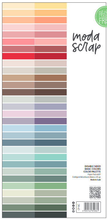 Basic Colors- Color Palette Pack 15,2x30,5 - zum Schließen ins Bild klicken