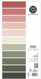 Fluffy Christmas - Color Palette Pack 15,2x30,5 cm