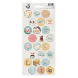 Travel Jounral Sticker Sheet 03, 10,5 x 23cm