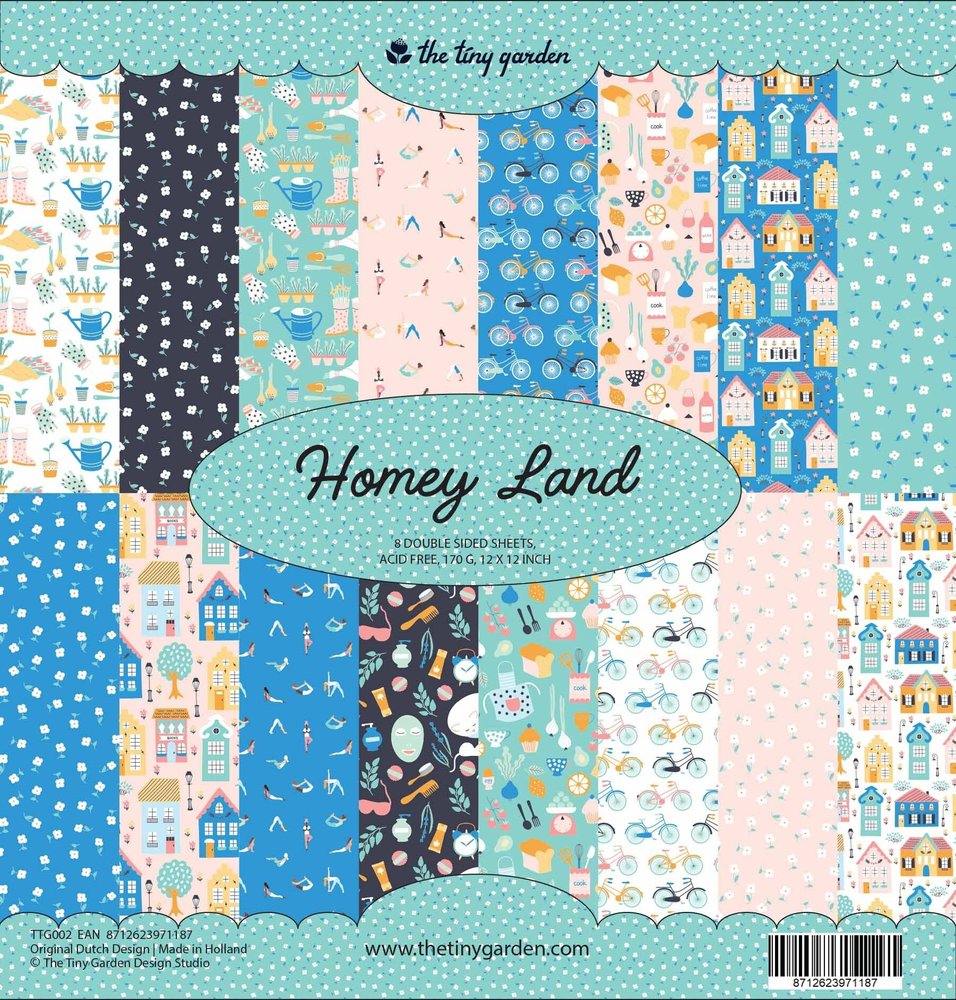 Homey Land Paper Pack von The Tiny Garden - zum Schließen ins Bild klicken