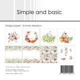 Simple and Basic Summer Meadow - Paper Pack 15x15