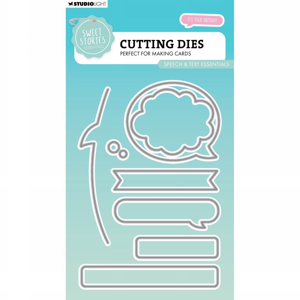 Sweet Stories Cutting Die Speech & Text Essentials