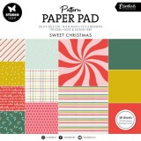 Studio Light Pattern Paper Pad Sweet Christmas Ess