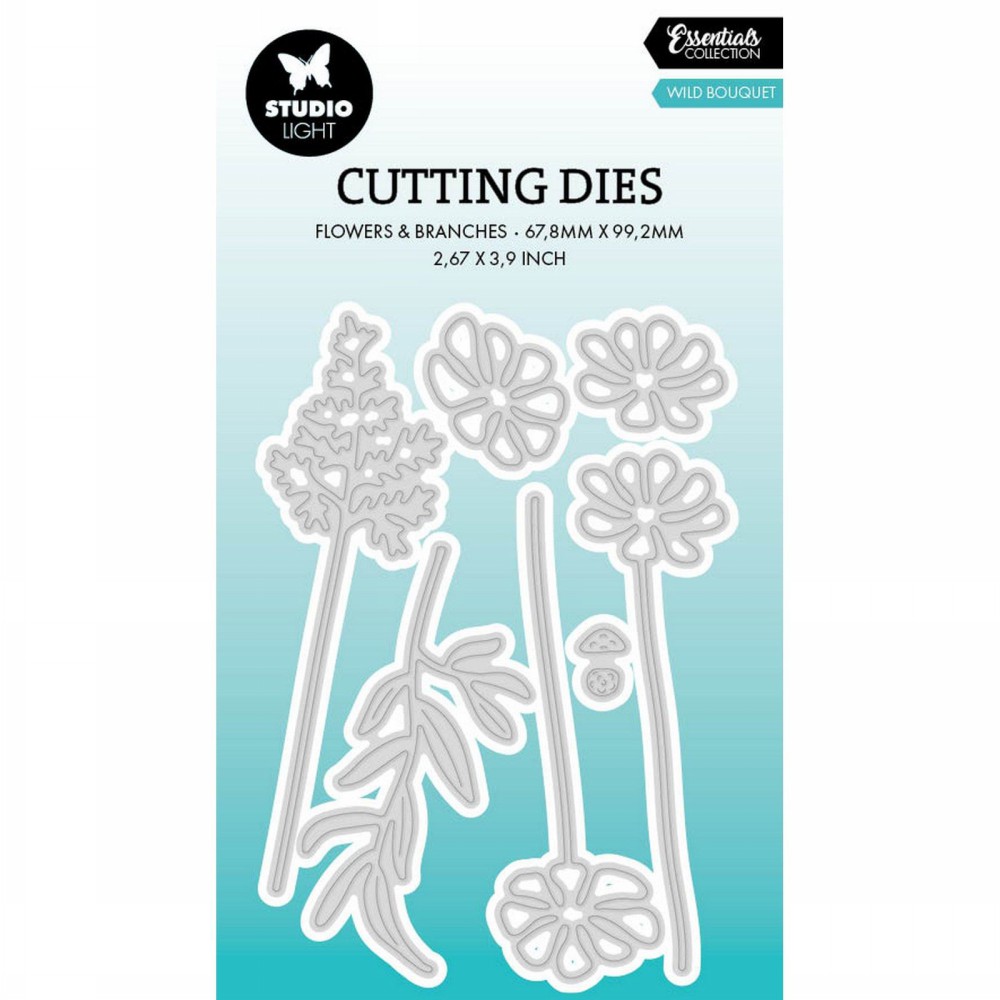 Studio Light Cutting Die Wild bouquet Essentials n