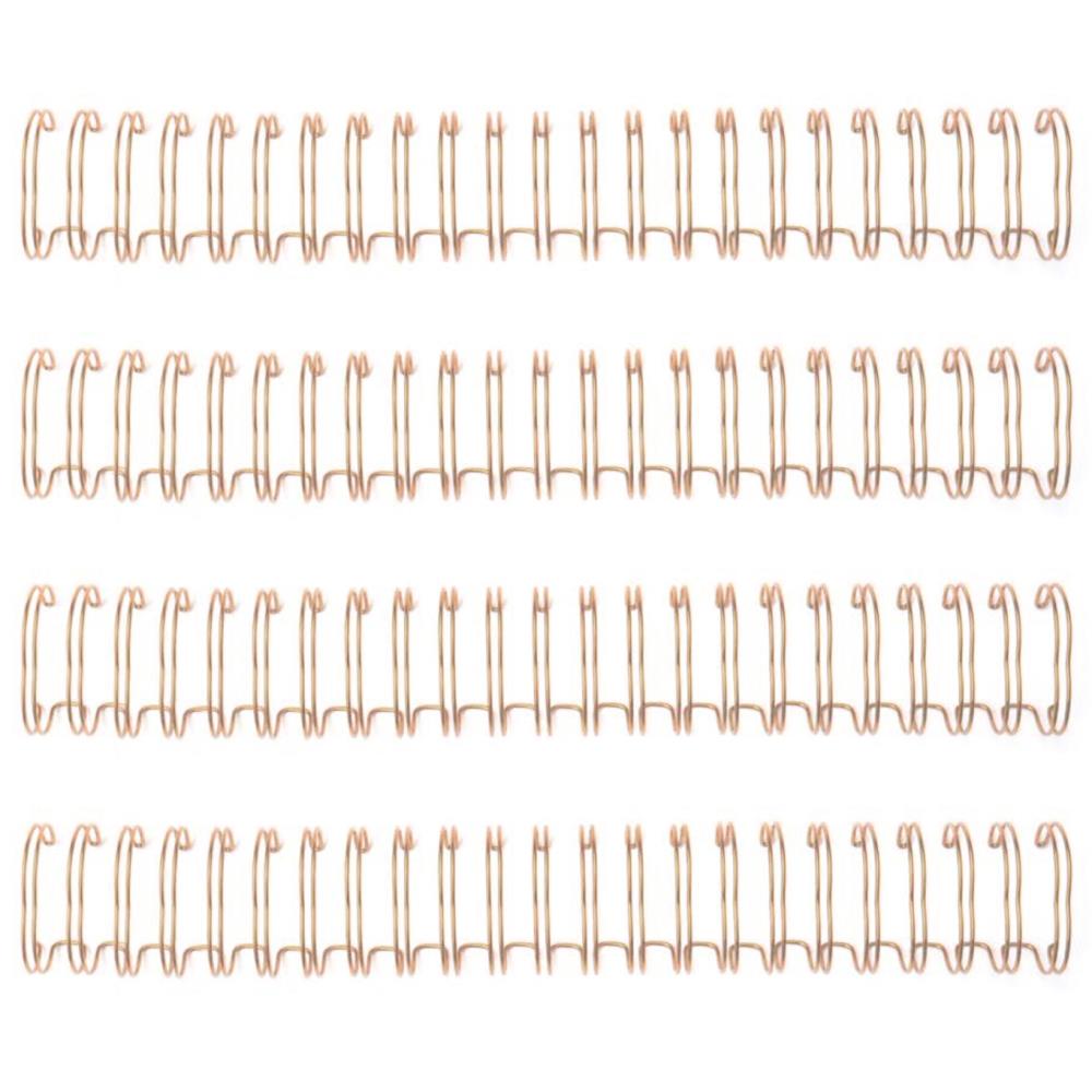 The Cinch Wires - Rose Gold 5/8 inch 4 Stück